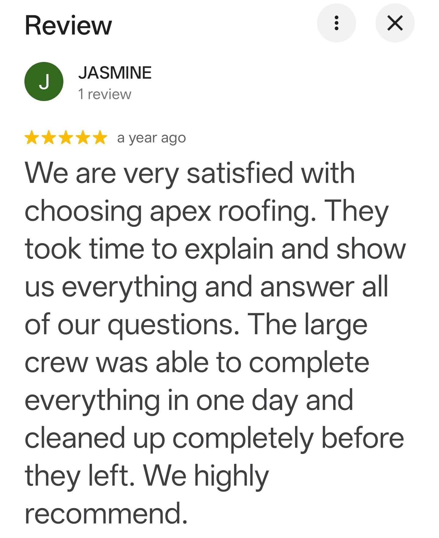Reviews Apex Roofing (2)