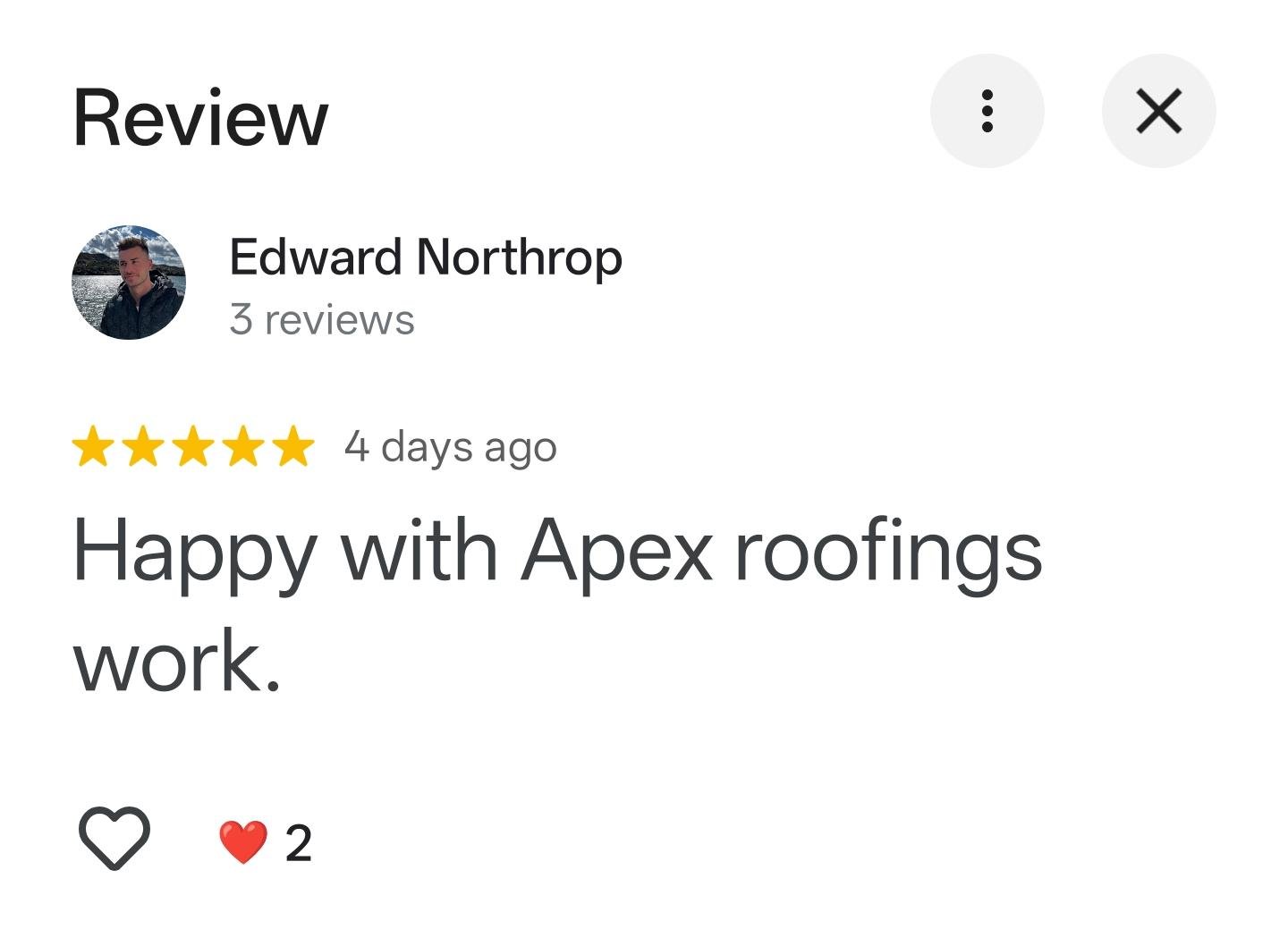 Reviews Apex Roofing (3)